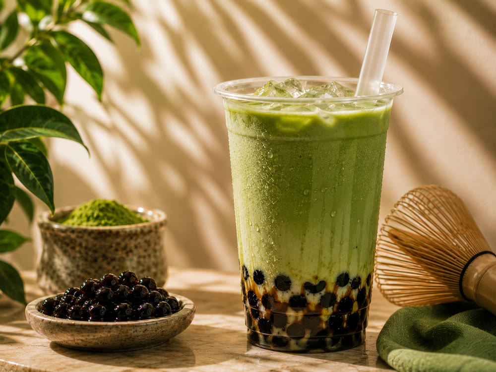 Matcha Pearl — Apricus Express